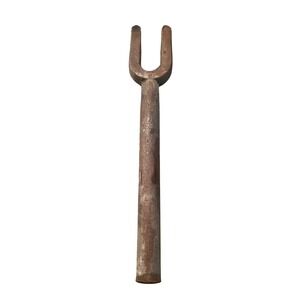 Vintage Metal U Shaped Fork Tool‎ Forging Tool Metalworking Tool